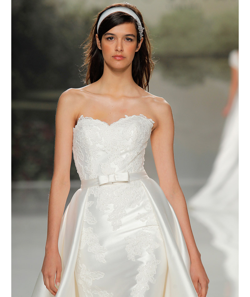 Tendências do Barcelona Bridal Week Primavera 2018 detalhes