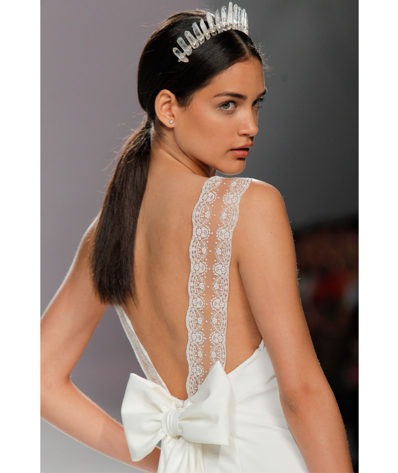 Tendências do Barcelona Bridal Week Primavera 2018 detalhes