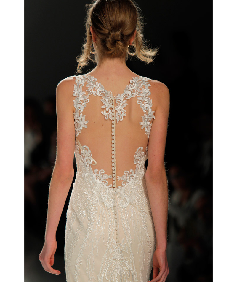 Tendências do Barcelona Bridal Week Primavera 2018 detalhes