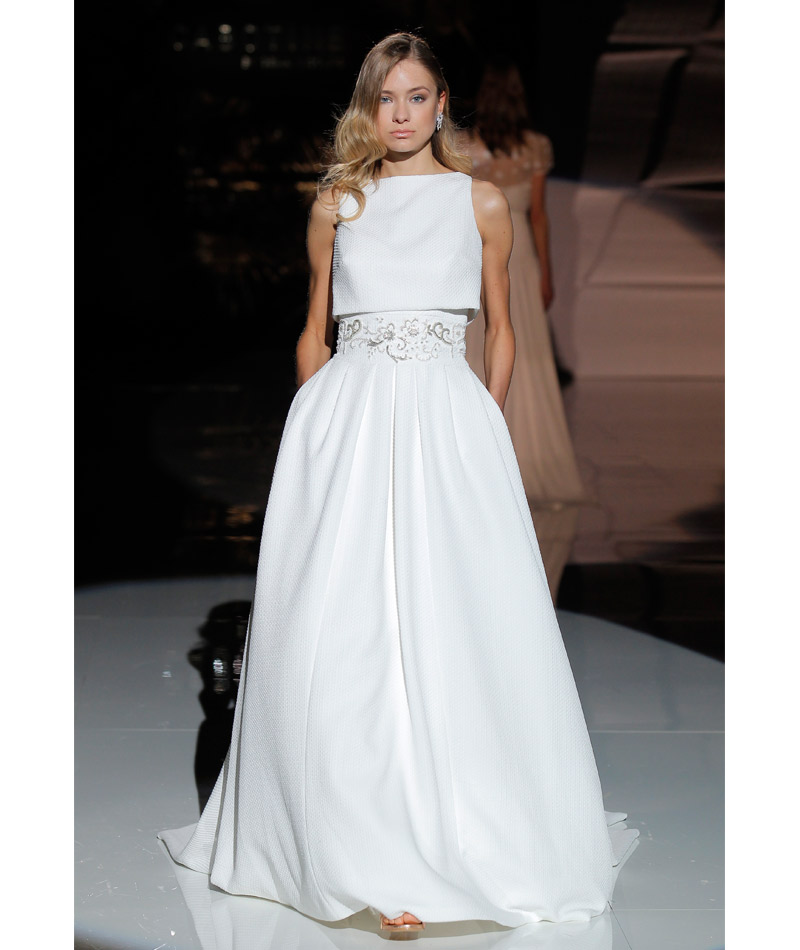 Tendências do Barcelona Bridal Week Primavera 2018 frestas