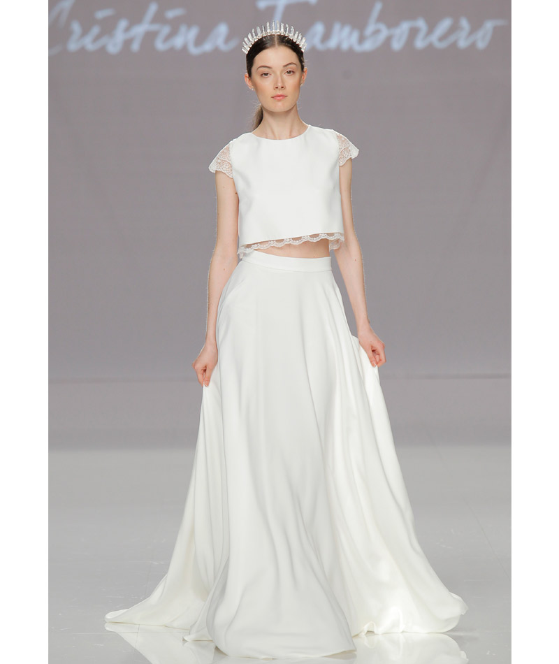 Tendências do Barcelona Bridal Week Primavera 2018 frestas