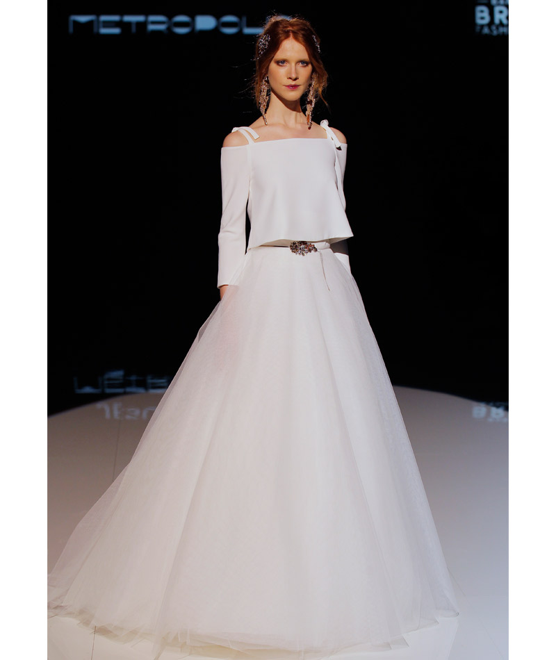 Tendências do Barcelona Bridal Week Primavera 2018 frestas