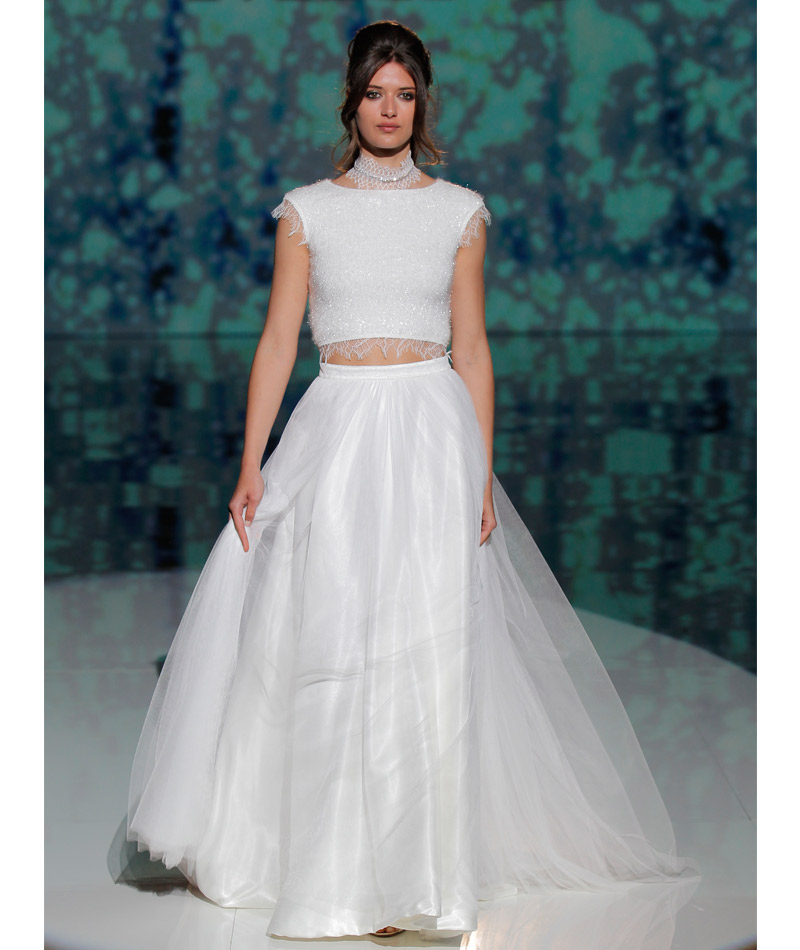 Tendências do Barcelona Bridal Week Primavera 2018 frestas