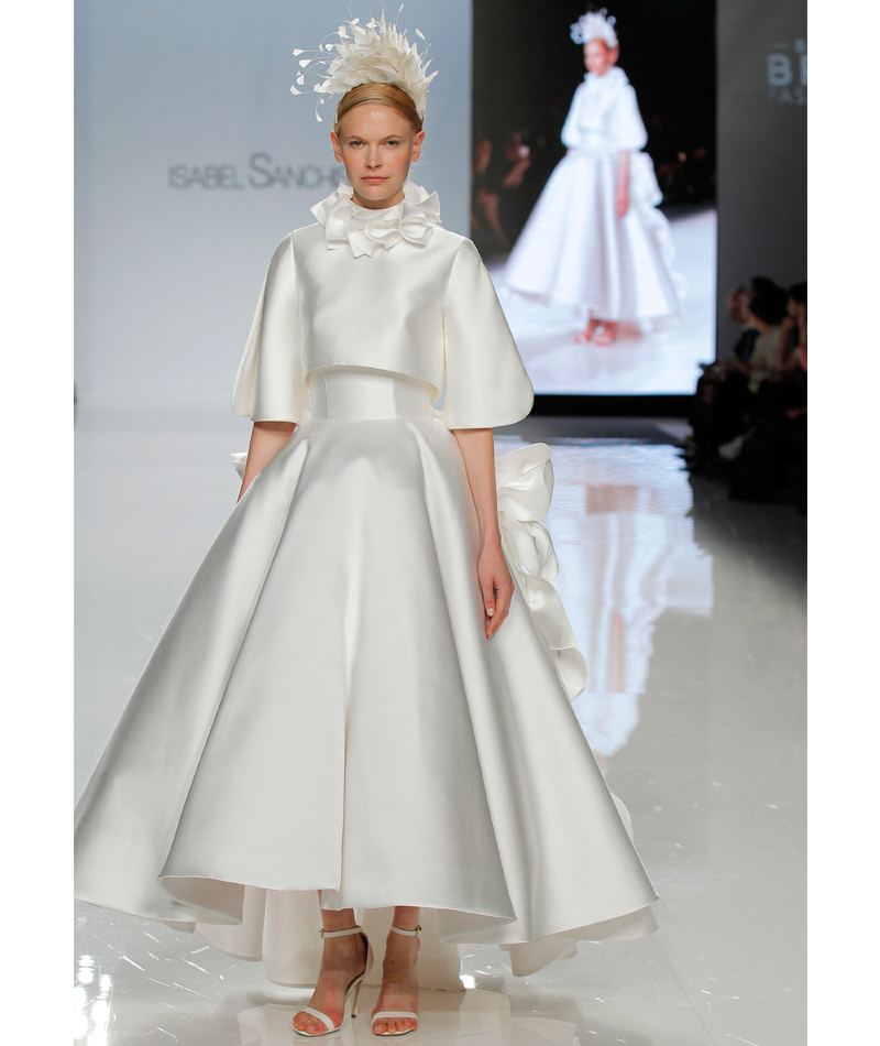 Tendências do Barcelona Bridal Week Primavera 2018 midi