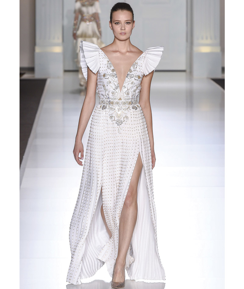 Desfile Alta Costura de Paris para o Outono Inverno 2017 Noivas despretensiosas