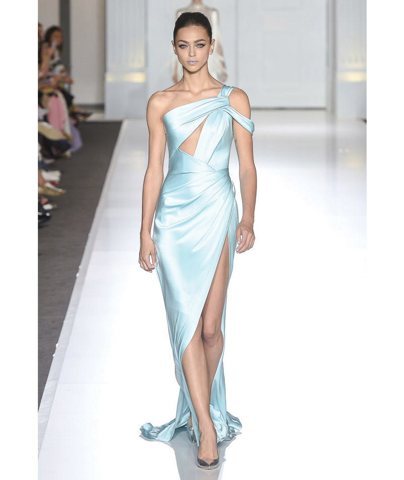Desfile Alta Costura de Paris para o Outono Inverno 2017 delicadeza pastel