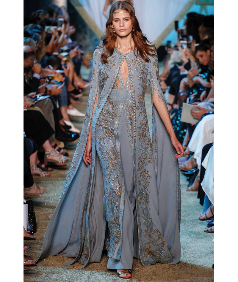 Desfile Alta Costura de Paris para o Outono Inverno 2017 delicadeza pastel