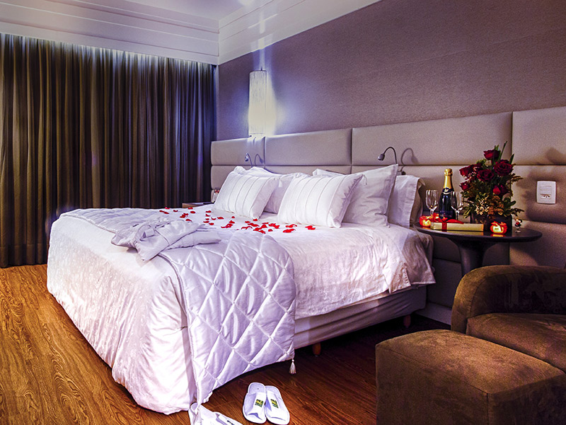 Hotéis 5 estrelas na noite de núpcias Quality Hotel