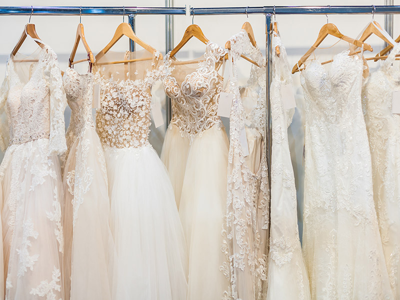 Vestido de casamento para praia tecido