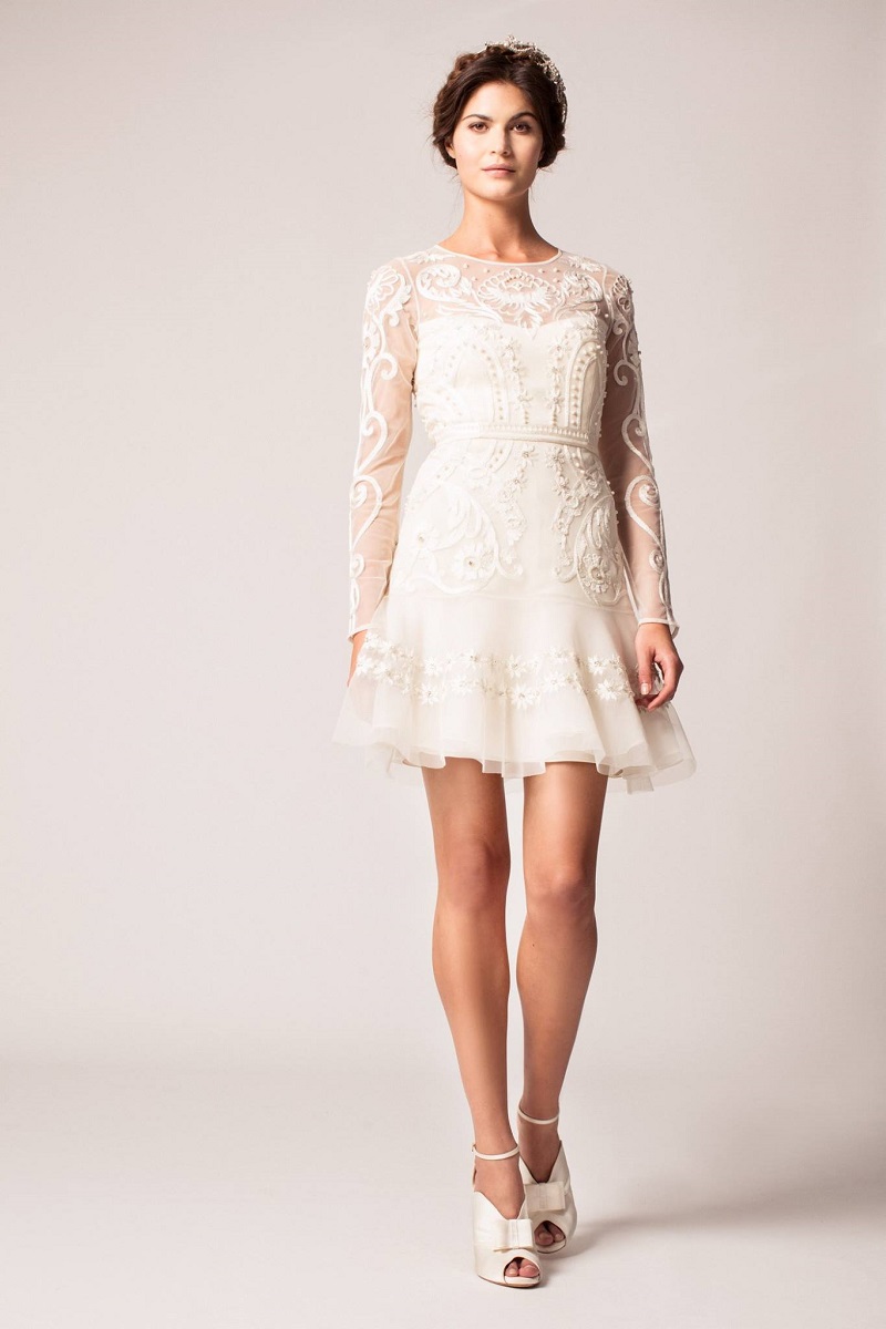 Vestido De Noiva Curto Top 30 Modelos Para Se Inspirar Revista ICasei