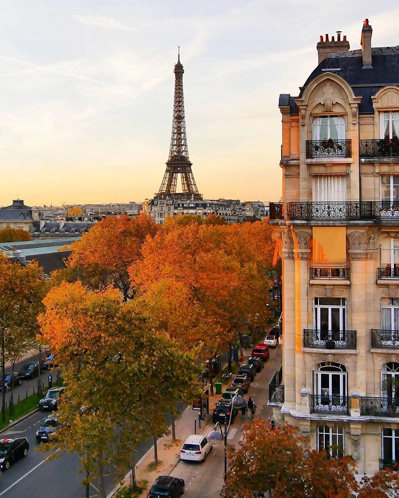 Torrel Eiffel, na França. 