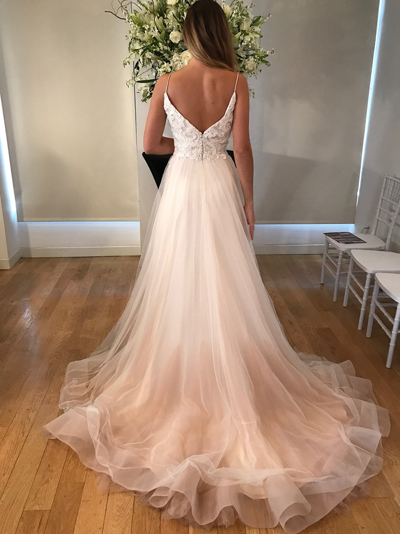 vestido de noiva com tule