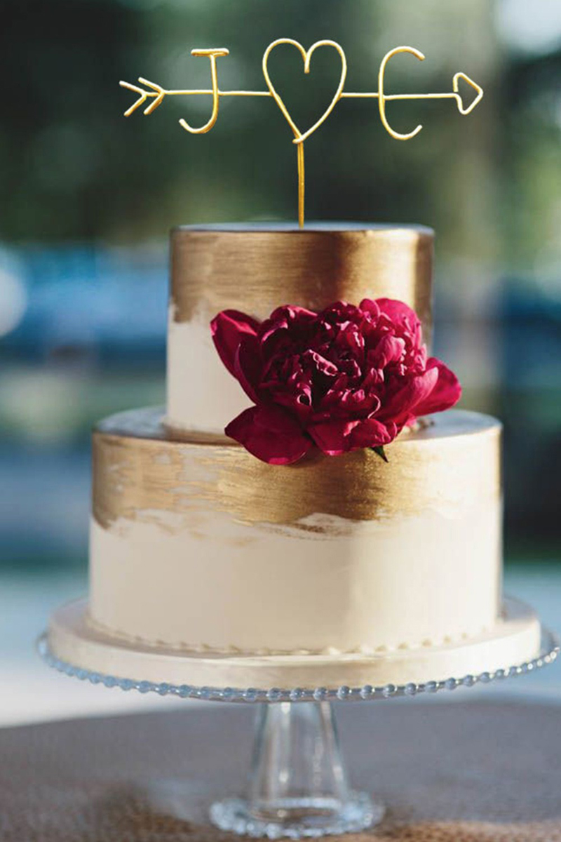 Noivinhos Topo de Bolo de Casamento em Madeira Rustico para decoraçã