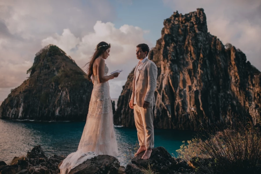 10 lugares para realizar o sonho do elopement wedding no Brasil