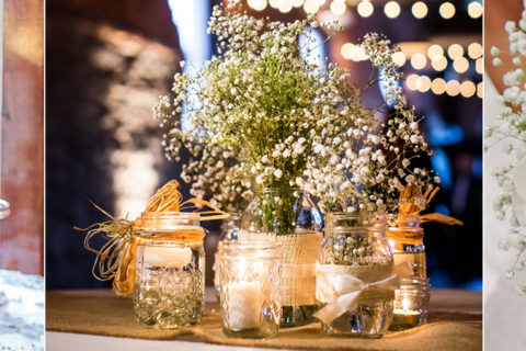 Mosquitinho para decorar cerimônias e festas de casamento