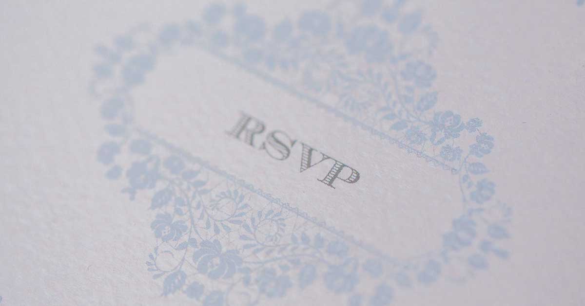 RSVP: como fazer a confirmação de presença no site de casamento
