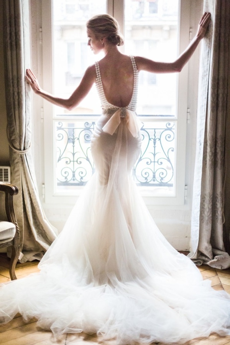 vestido de noiva sereia