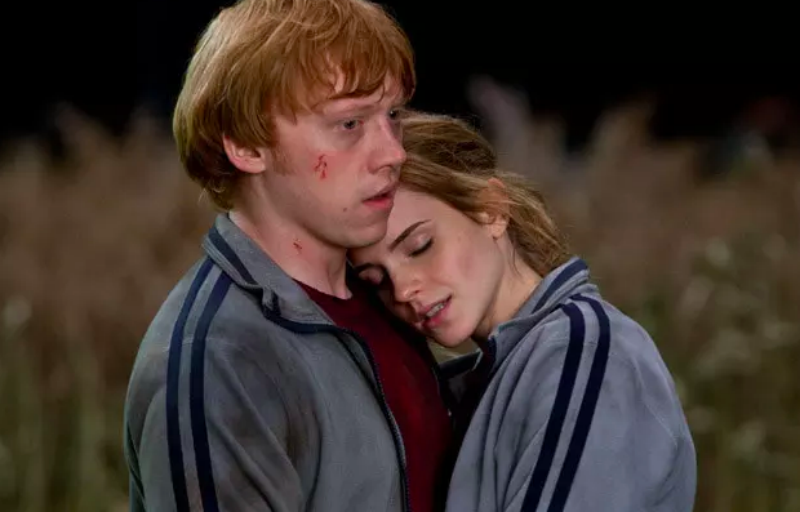 Ron Weasley e Hermione Granger