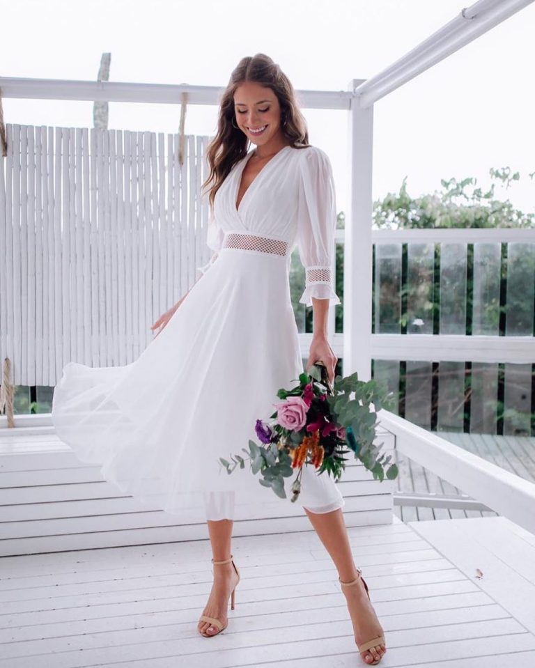 Vestido Para Casamento Civil De 30 Inspira es E Dicas Para Escolher 