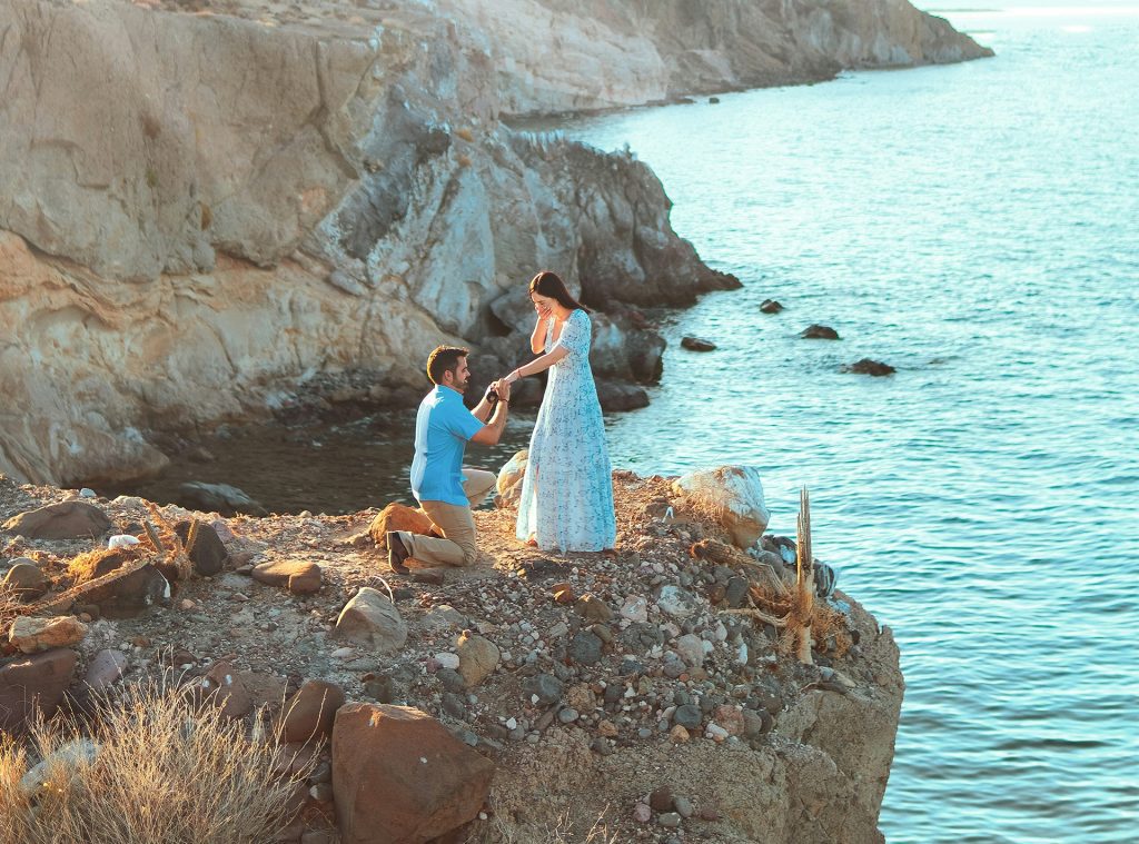 Pedidos de casamento diferentes 