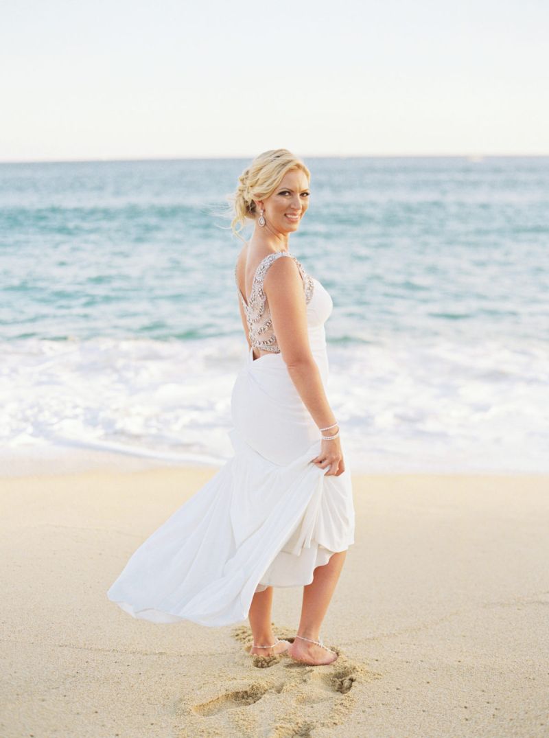 Vestido de noiva para casamento na praia 