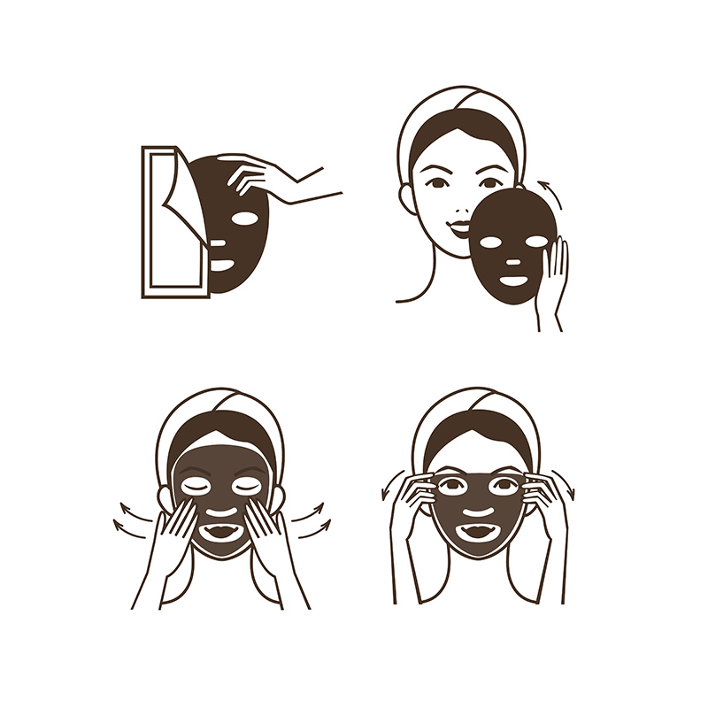 máscara facial 