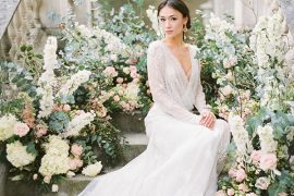O que você precisa saber sobre vestido de noiva com manga longa