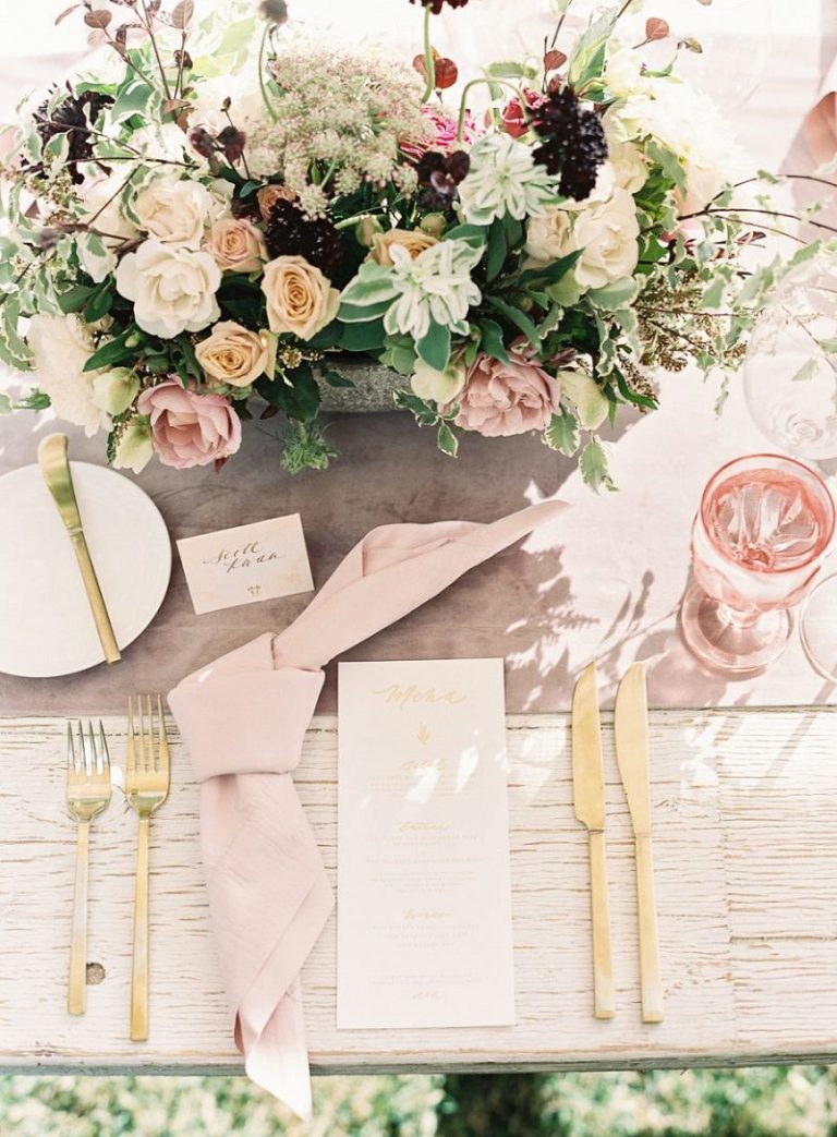 Decoração De Casamento Rosé | 30 Inspirações Para Apostar Na Cor