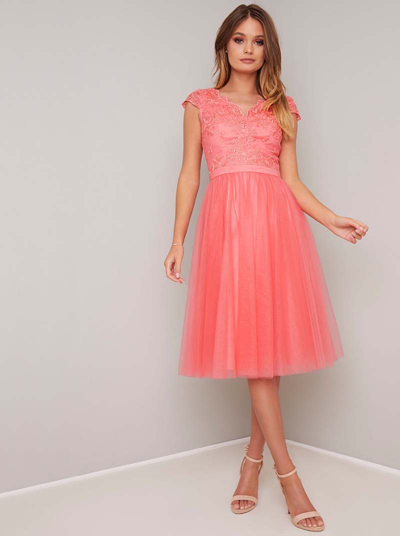 vestido para festa de casamento de dia