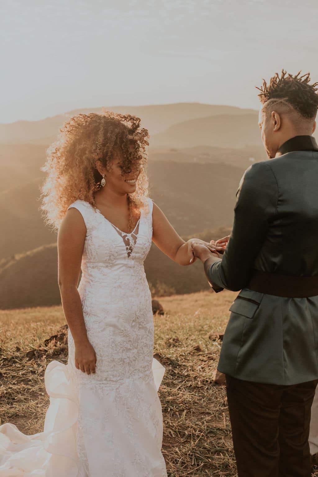 Elopement wedding Leticia e Washington - votos e emoção