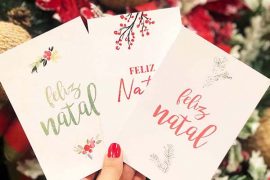 Papelaria de Natal para download grátis