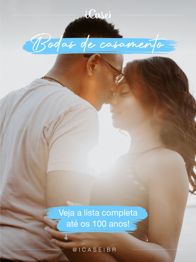 Bodas de casamento: saiba o significado de cada mês e ano!