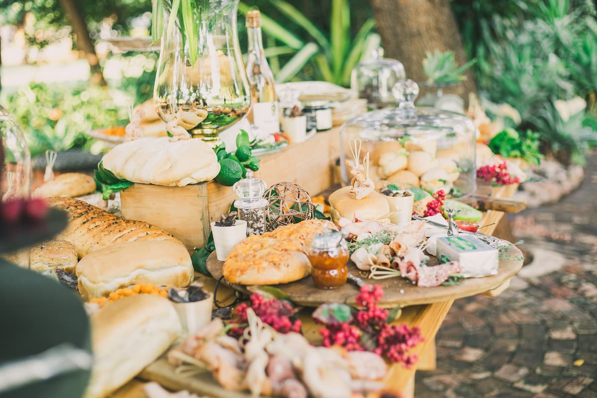 mesa de casamento