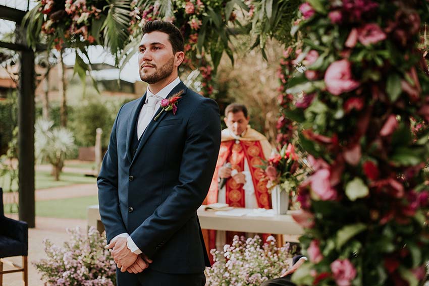 casamento real Alana e Marcello ao ar livre