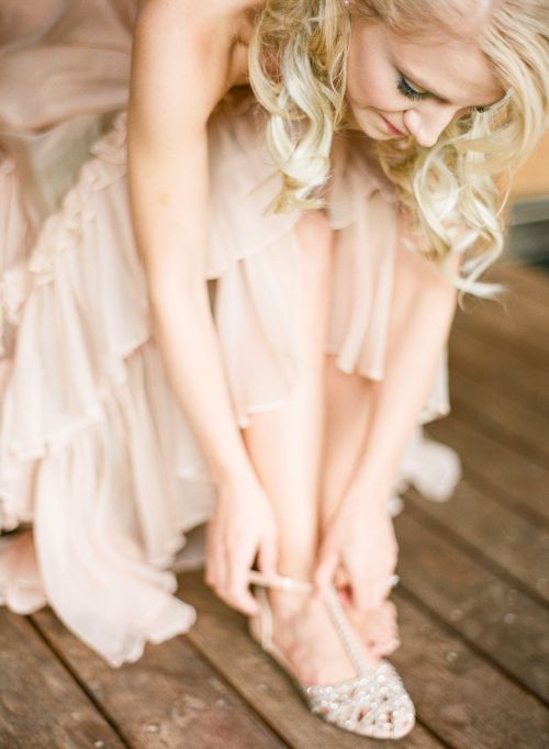 vestido de noiva cor-de-rosa