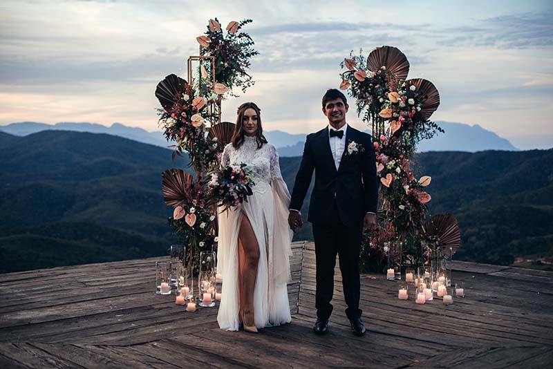 Encontro de Anny e Igor no casamento - início da história de amor