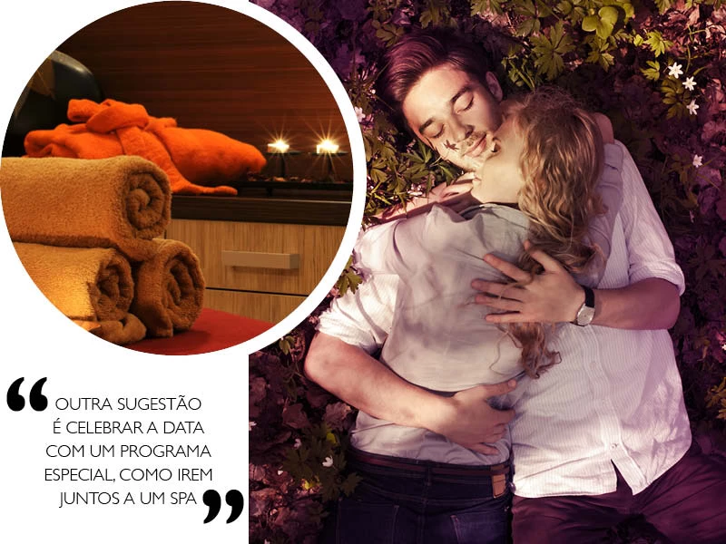 casal celebrando bodas de casamento em um spa