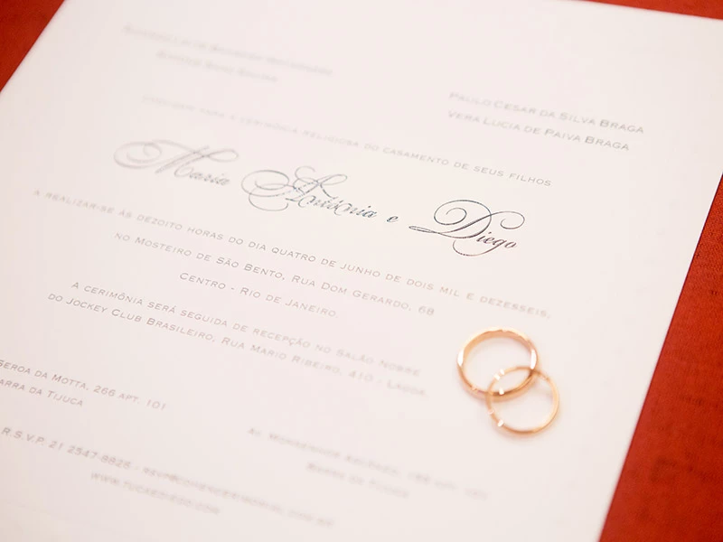 Casamento real Maria Antonia e Diego antes da cerimônia