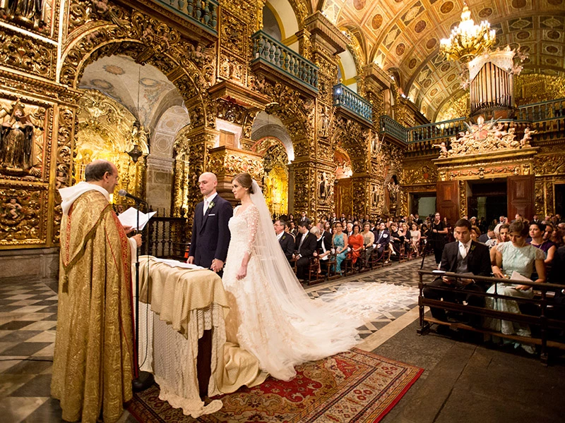Casamento real Maria Antonia e Diego cerimônia