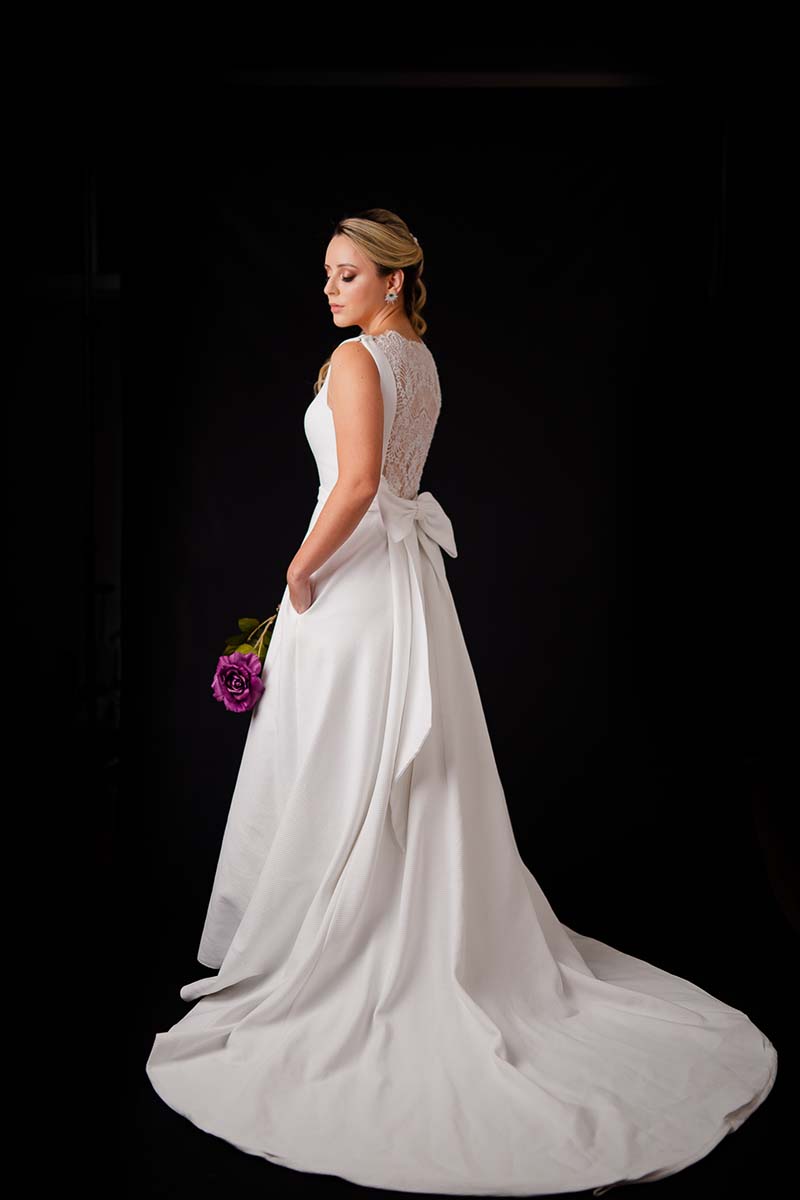 Vestido da noiva Cecília no casamento real