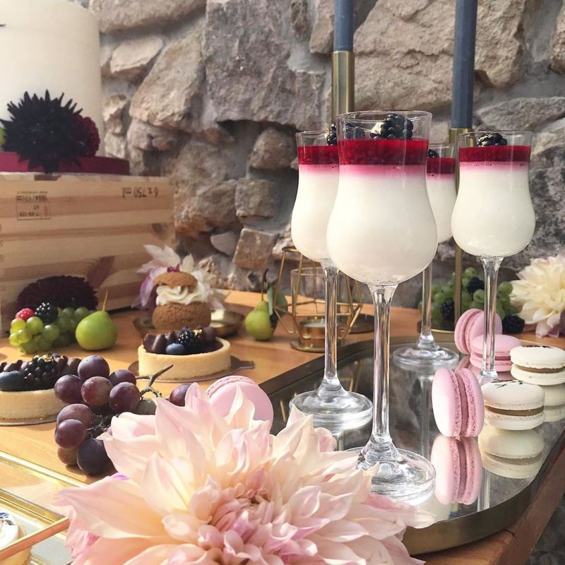 sobremesa com amoras