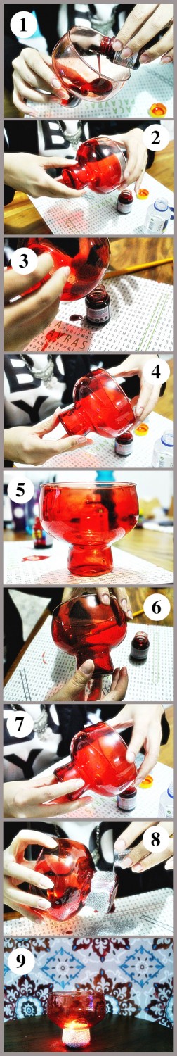 DIY para casamento - luminárias