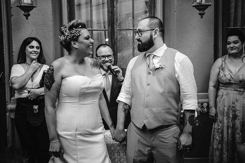 mini wedding de Dani e André em São Paulo