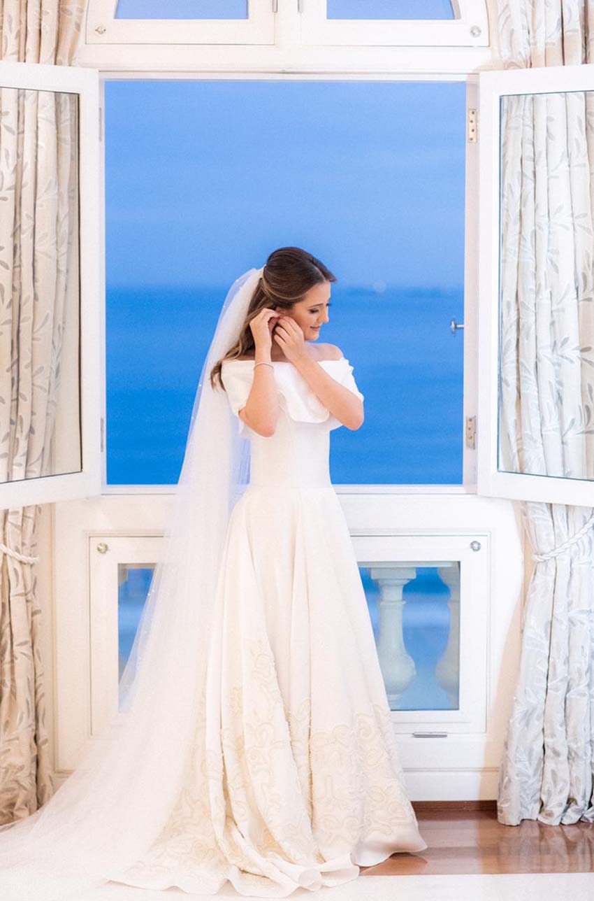 vestido de noiva clássico Fabiane e Gustavo