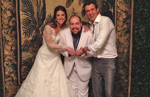 Famosos em festa de casamento - thiago abravanel 2- revista icasei