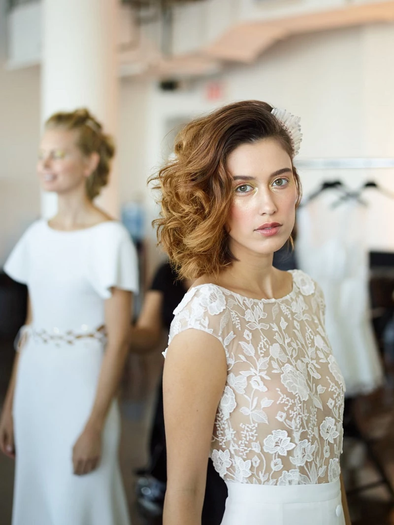 penteados para cabelos curtos para casamento