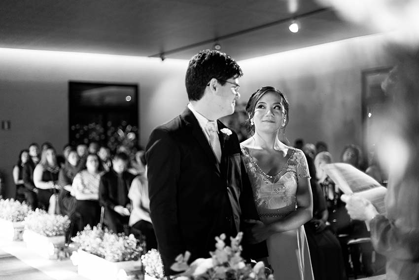 casamento delicado Juliana e Marcus Vinícius