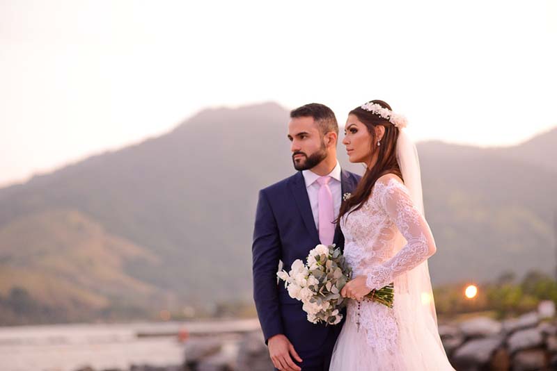 Casamento intimista Juliana e Matheus - início da história de amor