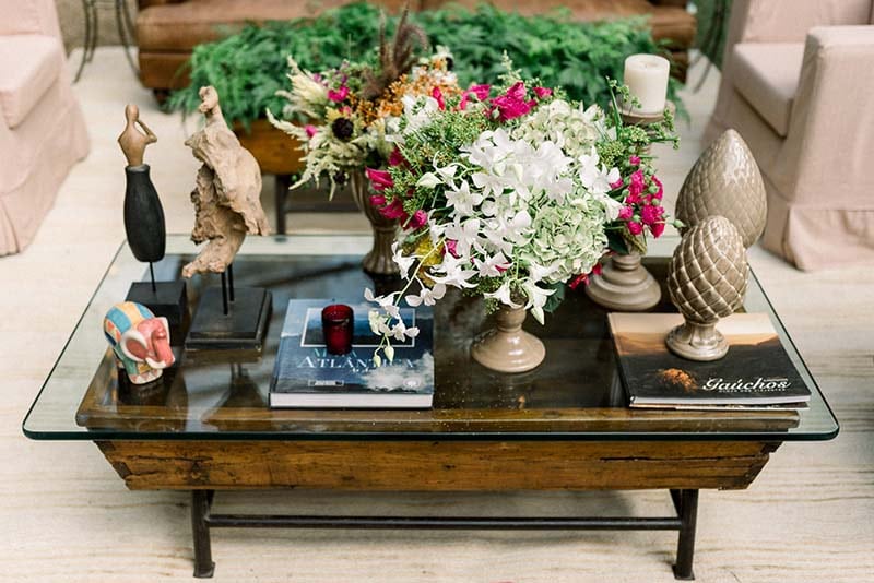 Decoração rústica e elegante do casamento na fazenda Laís e Kleber