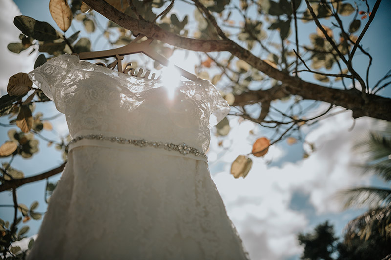 vestido de noiva boho chic de Laís